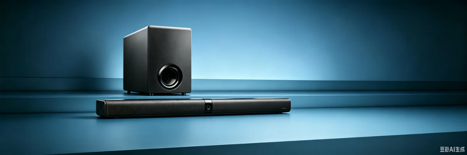 banner 2.1 soundbar with subwoofer